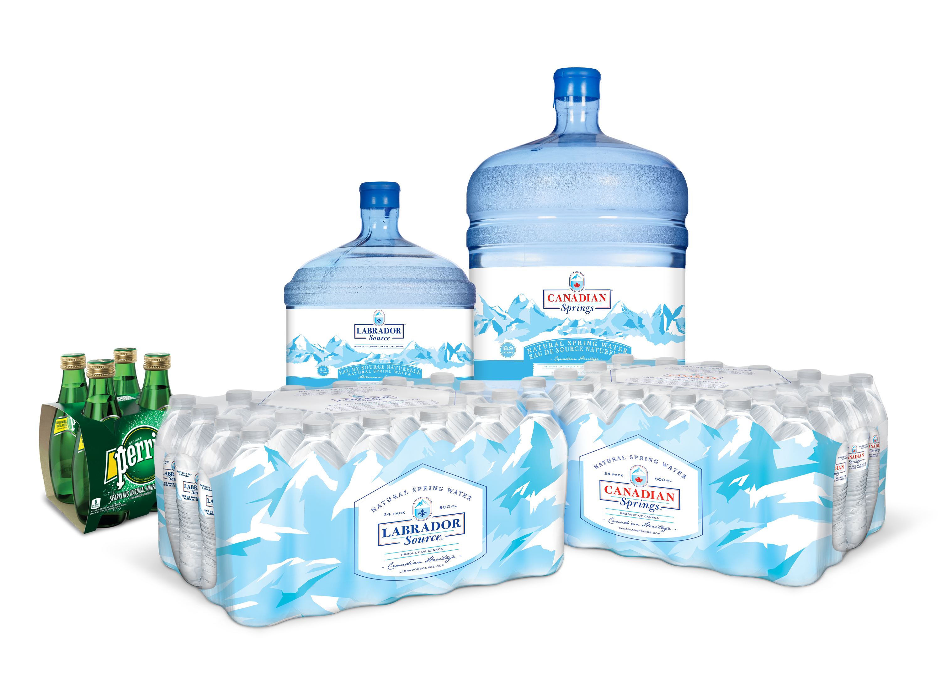 Bottled water products